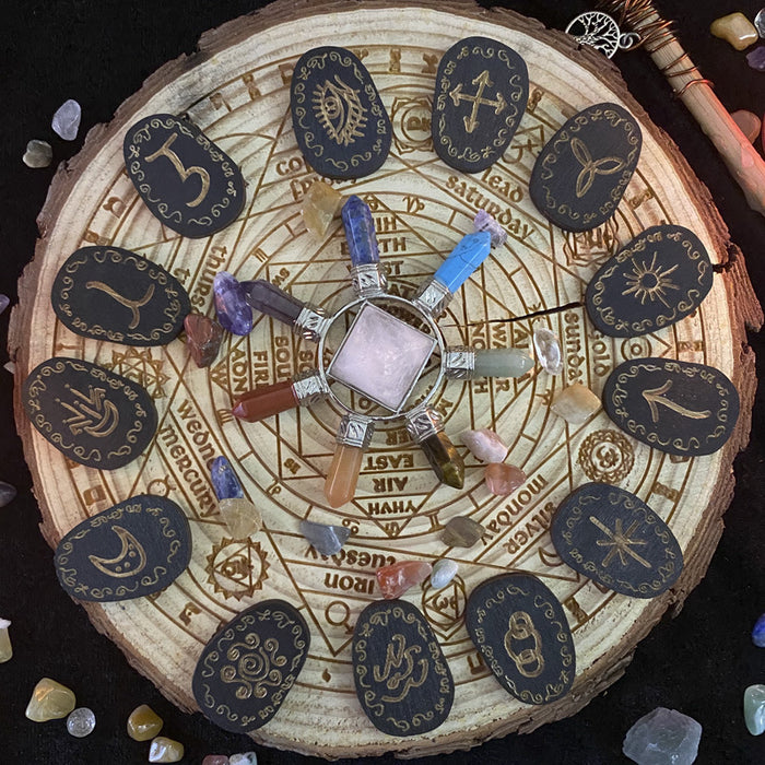 Witch Rune Set Healing Alchemy