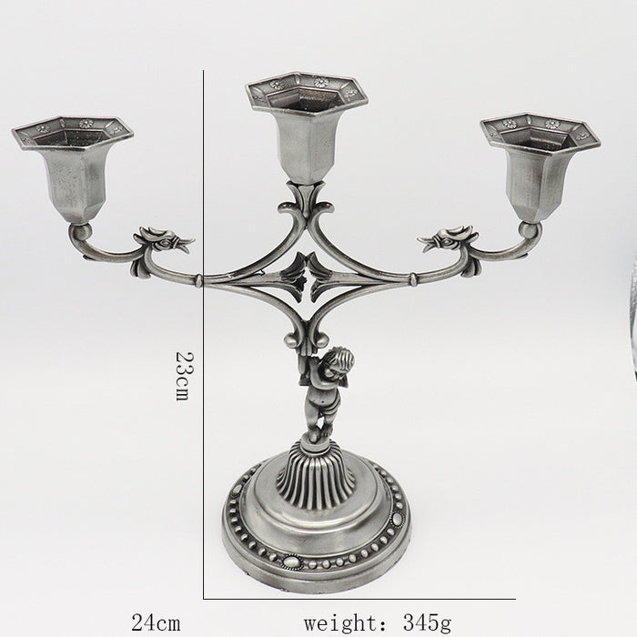 Catholic Sacred Candle Holder Cross Ornament