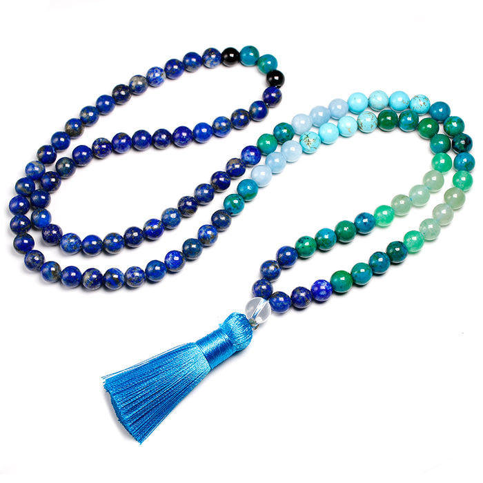 Natural Stone 8MM108 Jewelry Set Lapis Lazuli
