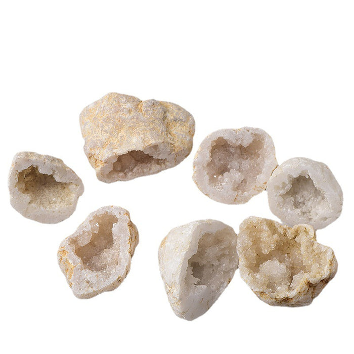 Agate Geode Mineral Specimen Ornament Crystal