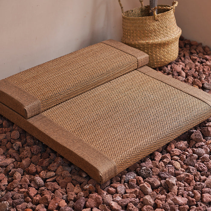 Natural Bamboo Fiber Zen Meditation Cushion Zafu