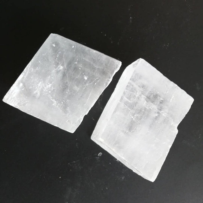 Original Mineral Specimen Transparent White Crystal Rough Stone